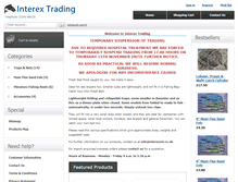 Tablet Screenshot of interextrading.com